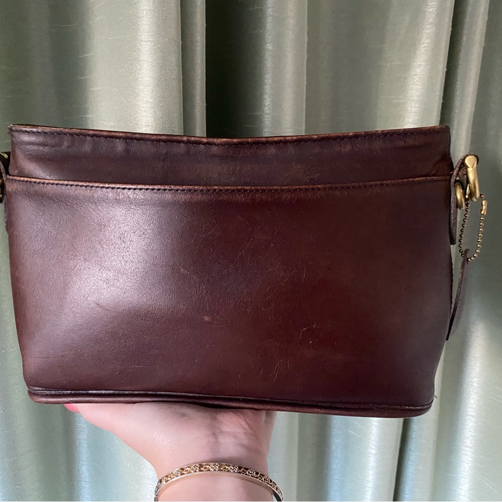 Vintage Coach Equestrian Zip Bag 9802